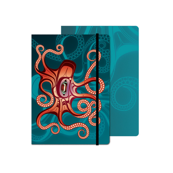 Journal - Octopus (Nuu) by Ernest Swanson (Haida)