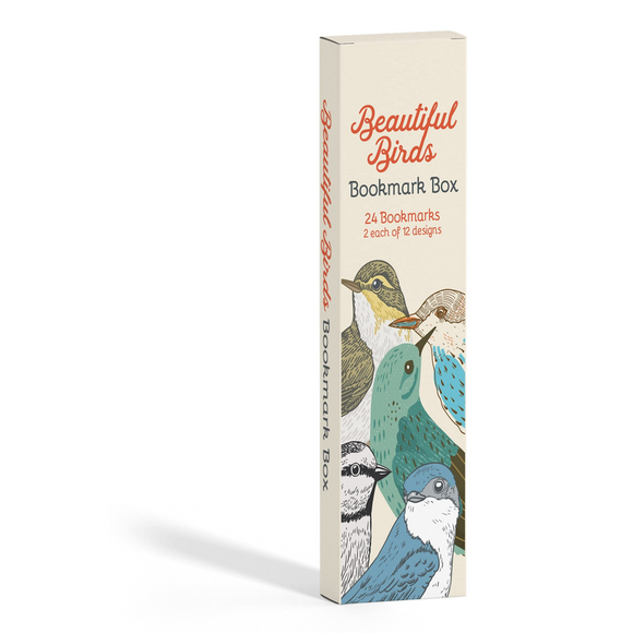 Beautiful Birds Bookmark Box
