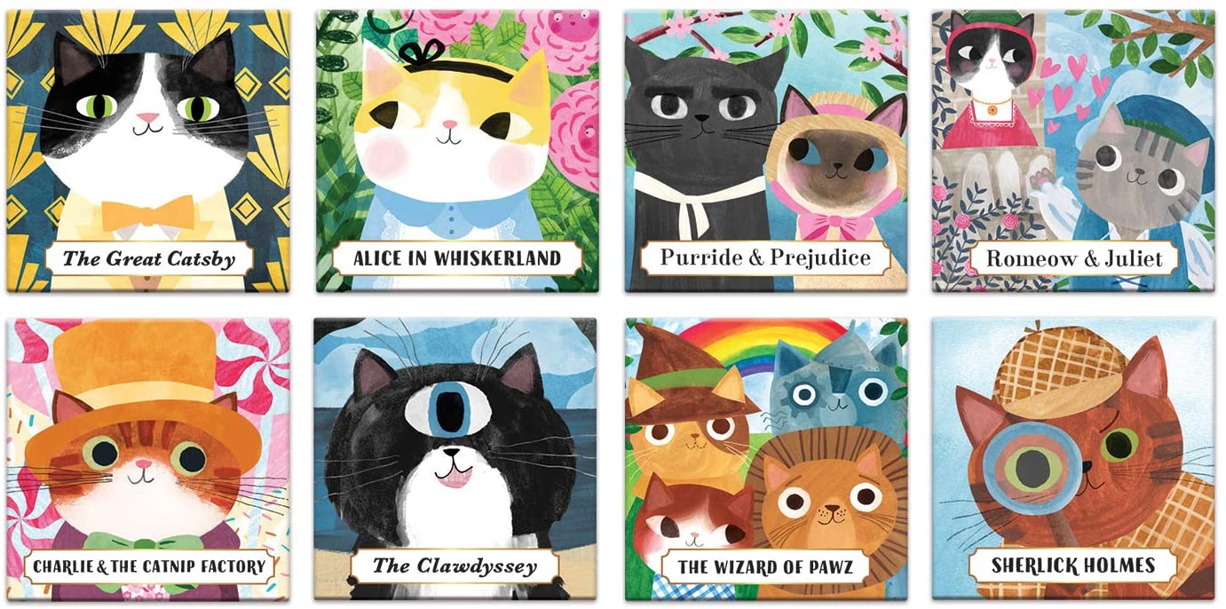 Bookish Cats Magnets