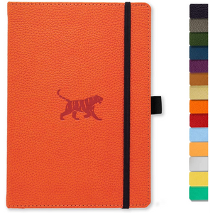 Dingbats - Wildlife Lined Medium Notebook, Orange Tiger, A5