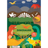 Petit Collage ST-DINOSAURS Sticker Activity Set, Dinosaurs