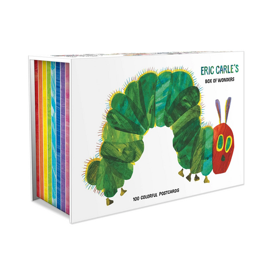 Eric Carle's Box of Wonders: 100 Colorful Postcards