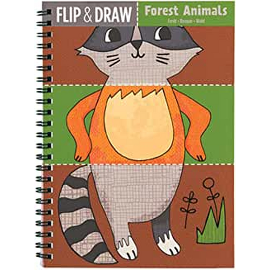 Forest Animals Flip and Draw