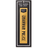 Metal Bookmark Stencil and Ruler