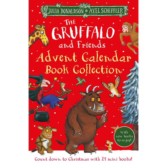 The Gruffalo and Friends Advent Calendar Book Collection: Count down to Christmas with 24 mini books
