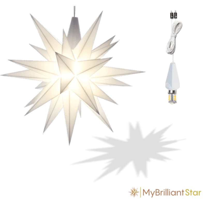 Star - White - 13cm
