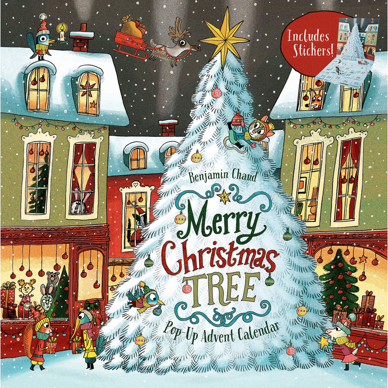 Merry Christmas Tree Pop Up Advent Calendar