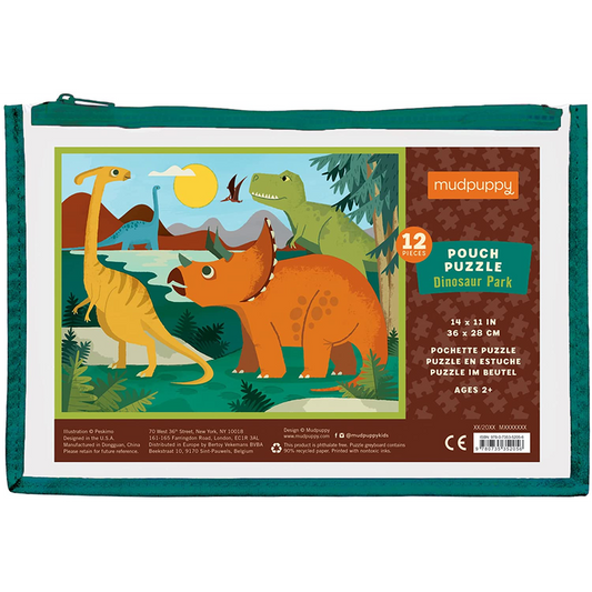 Dinosaur Park Pouch Puzzle