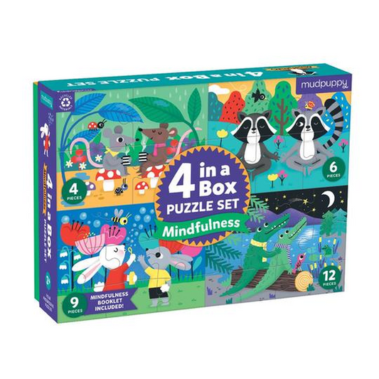 Mindfulness 4-in-a-Box Puzzle Set