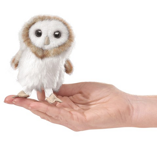 Mini Barn Owl - Finger Puppet