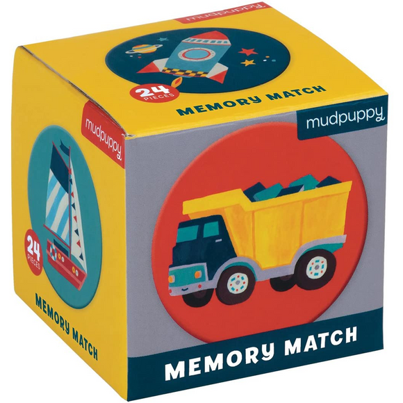 Transportation Mini Memory Matching Game
