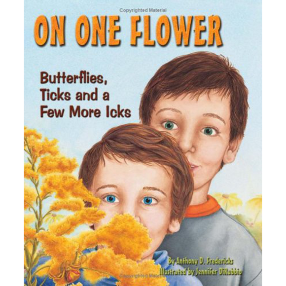On one flower