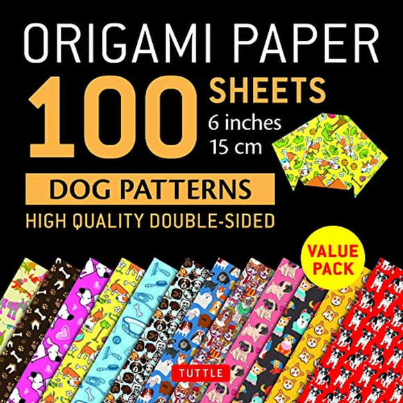 Origami Paper 100 sheets Dog Patterns 6