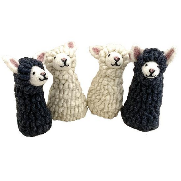 Sheep Finger Puppets