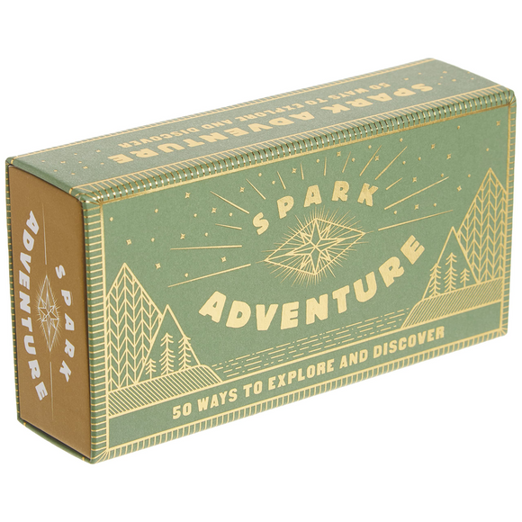Spark Adventure: 50 Ways to Explore and Discover (Graduation Gift or Stocking Stuffer, Going Away Present)