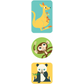 Animals of the World Sticker Roll