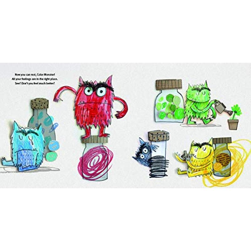 The Color Monster: A Story About Emotions (hardcover)