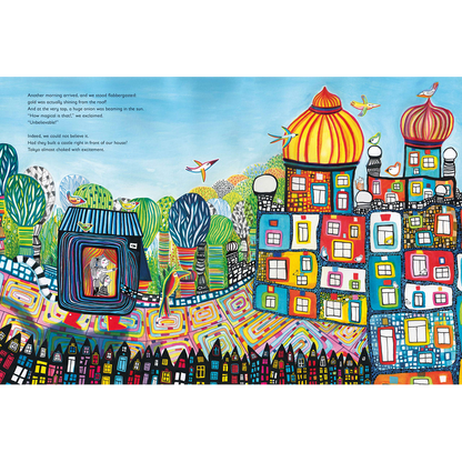 The House of Happy Spirits A Children’s Book Inspired by Friedensreich Hundertwasser