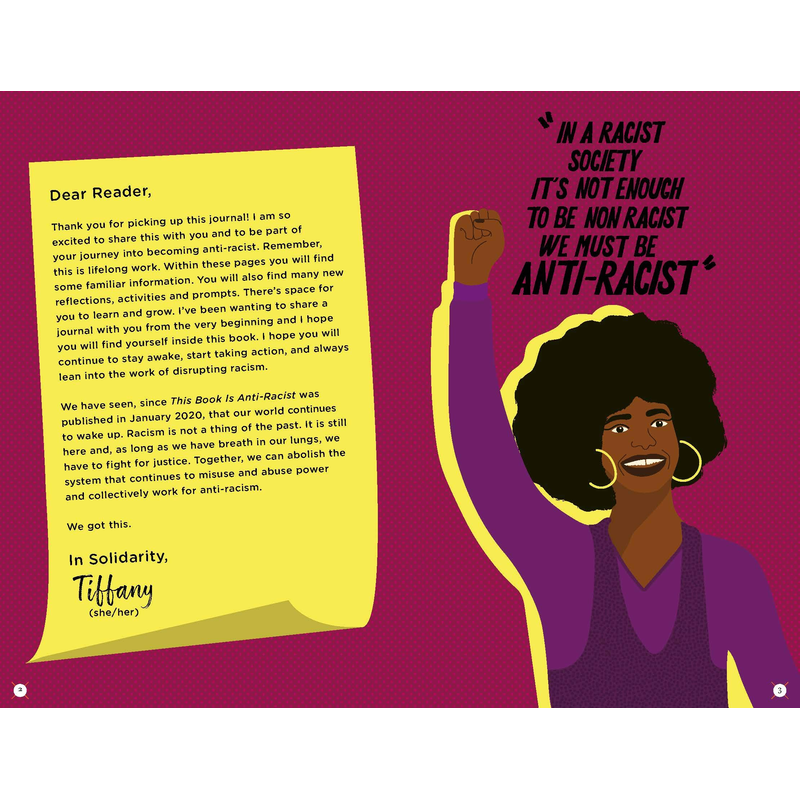 This Book Is Anti-Racist Journal: Over 50 activities to help you wake up, take action, and do the work Diary
