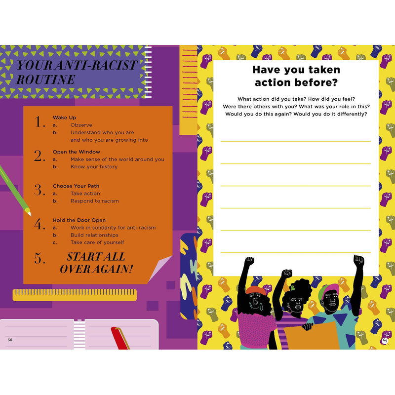 This Book Is Anti-Racist Journal: Over 50 activities to help you wake up, take action, and do the work Diary